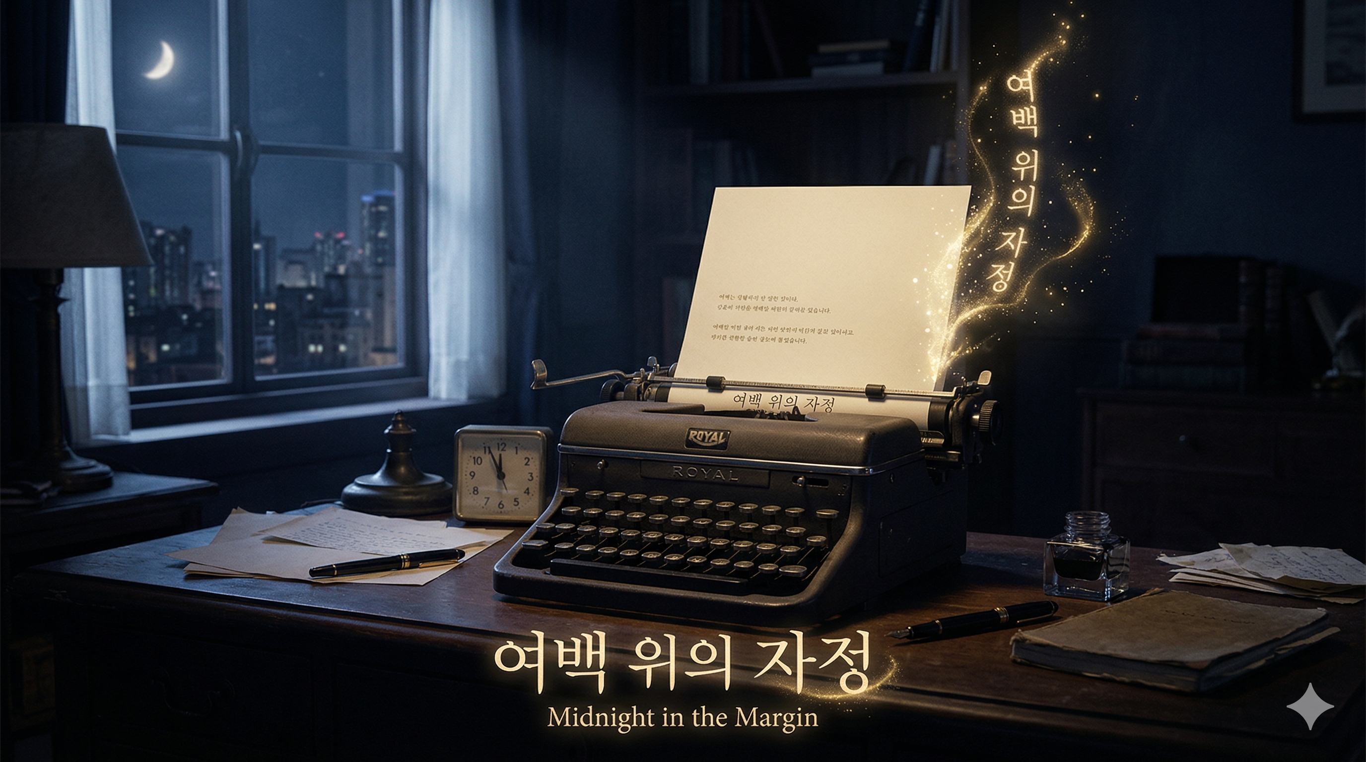 여백 위의 자정
